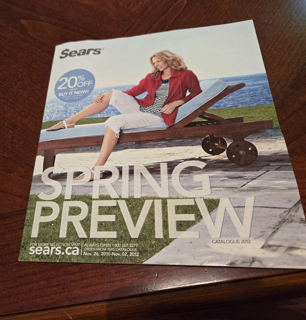 Sears 2012 Spring Preview Catalogue